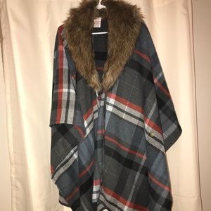 Faux Fur Wrap/Shawl